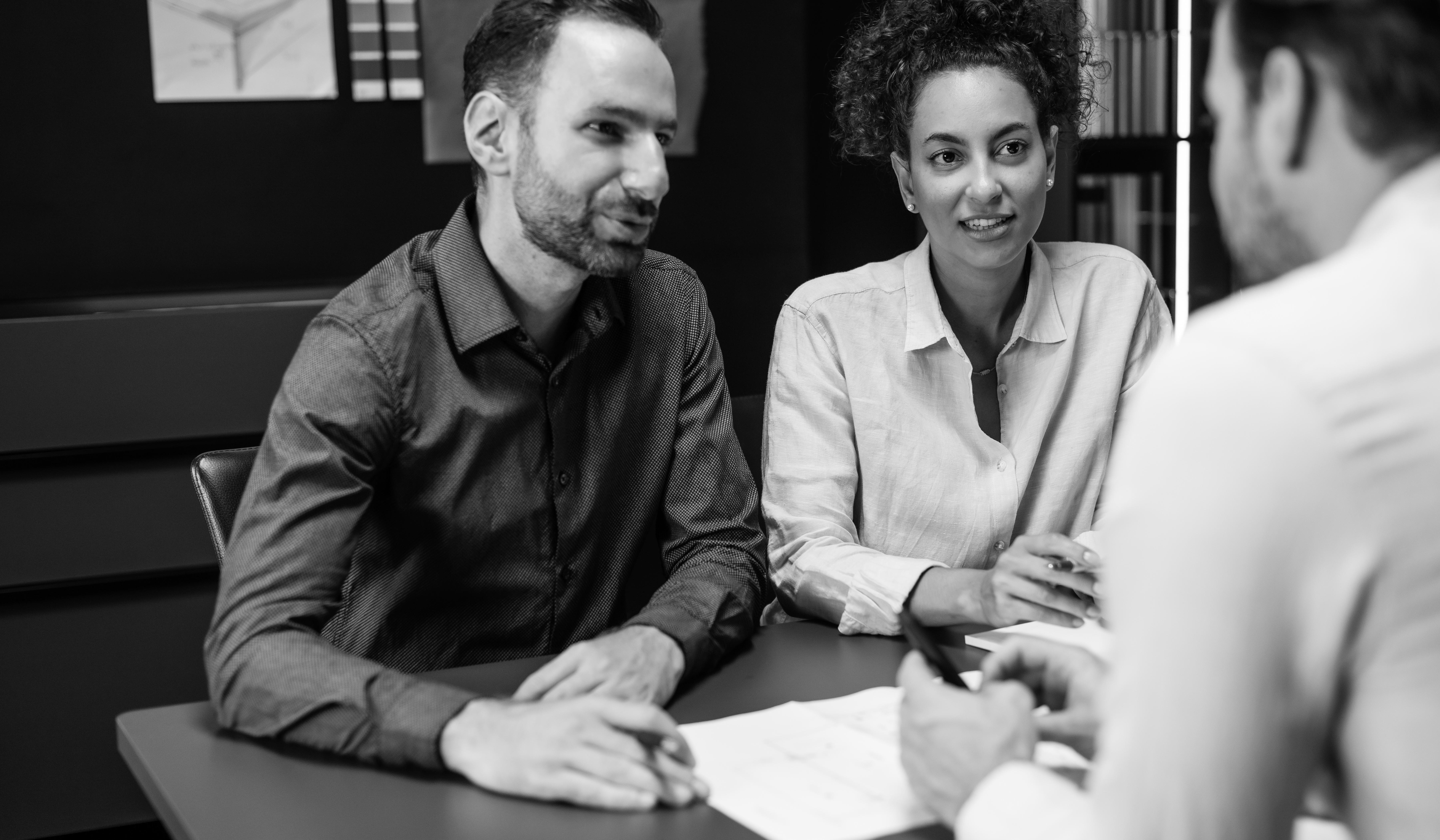 Beratungsgespräch Küchenkauf Menschen