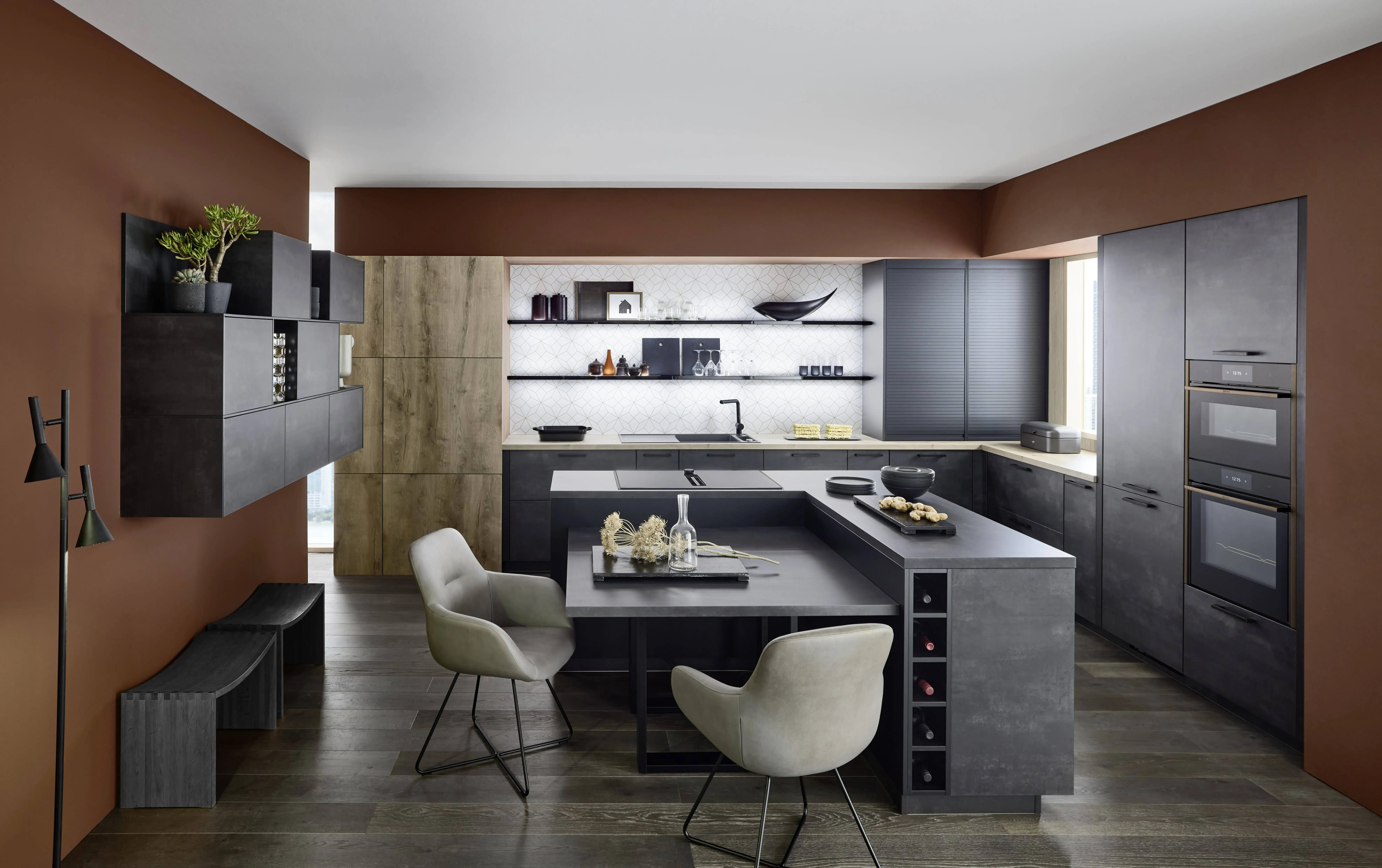 NOBILIA Japandi mit Neff Geräten